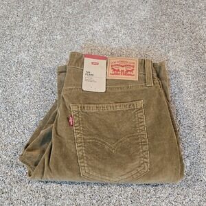 Levi's  Size 31x32~ Women's Tan  726 Flare‎ Corduroy Jeans New